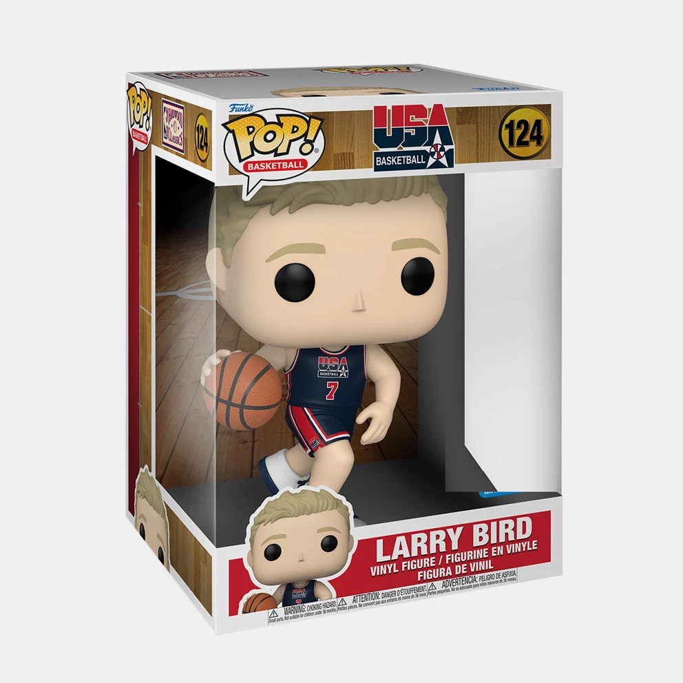 Funko Pop! Jumbo: NBA - Larry Bird Φιγούρα MULTI
