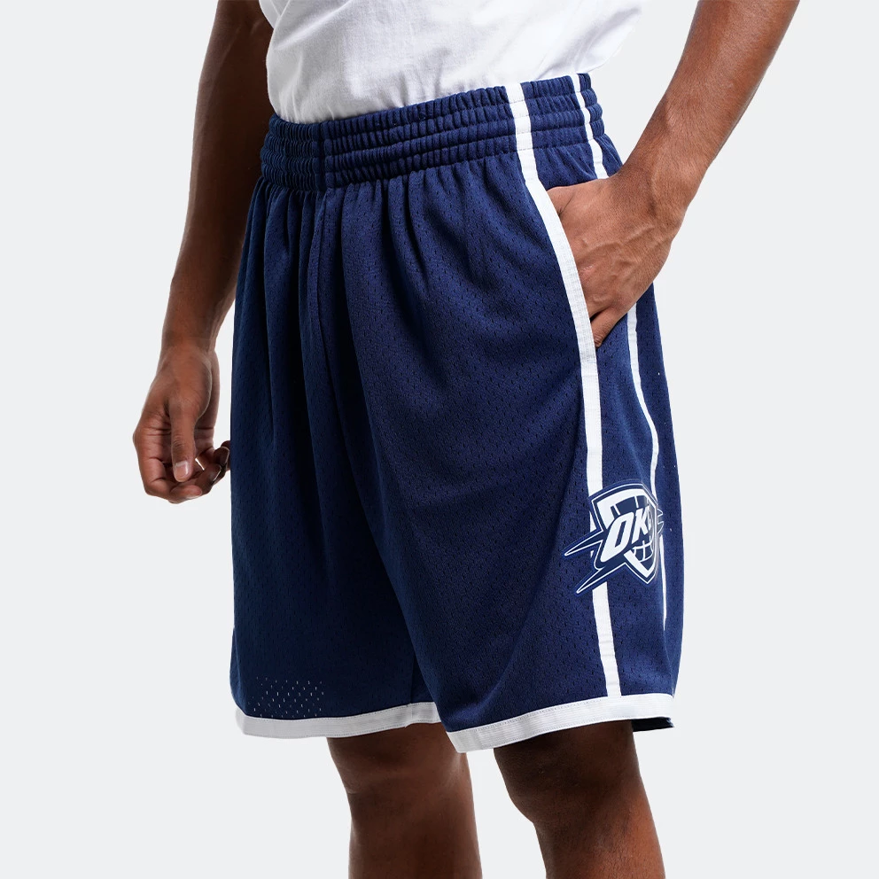 Mitchell & Ness Alt. Shorts| Oklahoma City Thunder ASTROS BLUE - Image 5