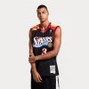 Mitchell & Ness Alt.. Spain Jersey| Philadelphia 7 BLACK