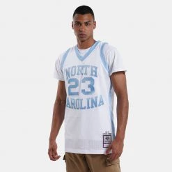 Mitchell & Ness Michael Jordan University Of North Carolina 1983 Authentic Jersey WHITE