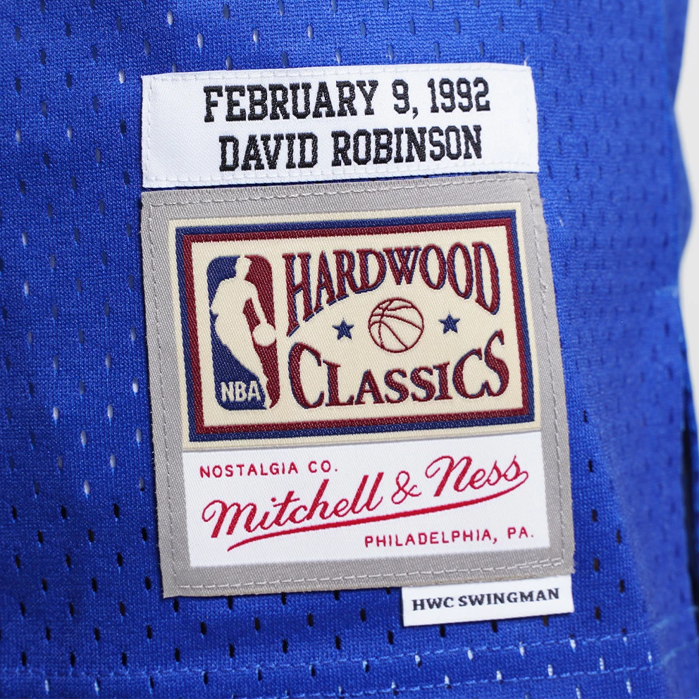 Mitchell & Ness NBA David Robinson All Star West 1992-93 HWC Swingman Jersey Royal - Image 3