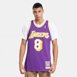Mitchell & Ness Kobe Bryant Los Angeles Lakers Road 1996-97 Authentic Jersey PURPLE