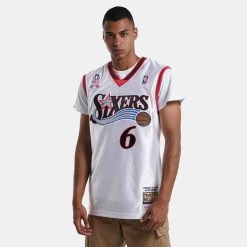 Mitchell & Ness NBA Allen Iverson Philadelphia 76ers 2002-03 Authentic Jersey WHITE