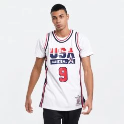 Mitchell & Ness Michael Jordan Team USA 1992 Authentic Jersey WHITE