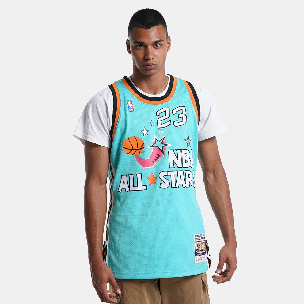 Mitchell & Ness NBA Michael Jordan All Star East 1996 HWC Authentic Jersey TEAL