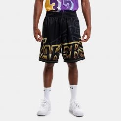 Mitchell & Ness Big Face 4.0 Los Angeles Lakers Ανδρικό Σορτς BLACK