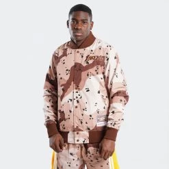 Mitchell & Ness NBA Chicago Bulls Camo Reflective Swingman Jacket CAMO