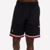 Mitchell & Ness Chicago Bulls 1997-98 Swingman Shorts BLACK / BLACK