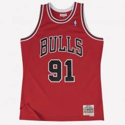 Mitchell & Ness Chicago Bulls - Dennis Rodman Men’s Jersey SCARLET