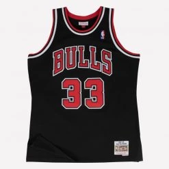 Mitchell & Ness Chicago Bulls - Scottie Pippen Men’s Jersey BLACK / BLACK