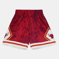 Mitchell & Ness Chinese New Year 4.0 Chicago Bulls Swingman Men's Shorts SCARLET