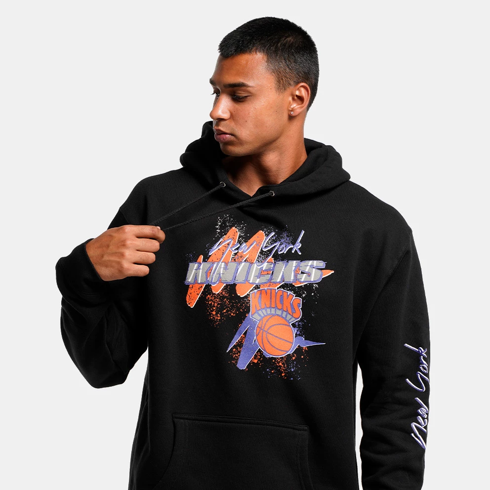 Mitchell & Ness Hyper Hoops New York Knicks Men's Hoodie Black - Image 3