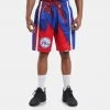 Mitchell & Ness Philadelphia 76ers 1996-97 Hyper Hoops Swingman Shorts Scarlet