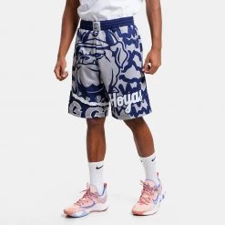 Mitchell & Ness Jumbotron 2.0 Sublimated Georgetown Hoyas Ανδρικό Σορτς Navy / Grey