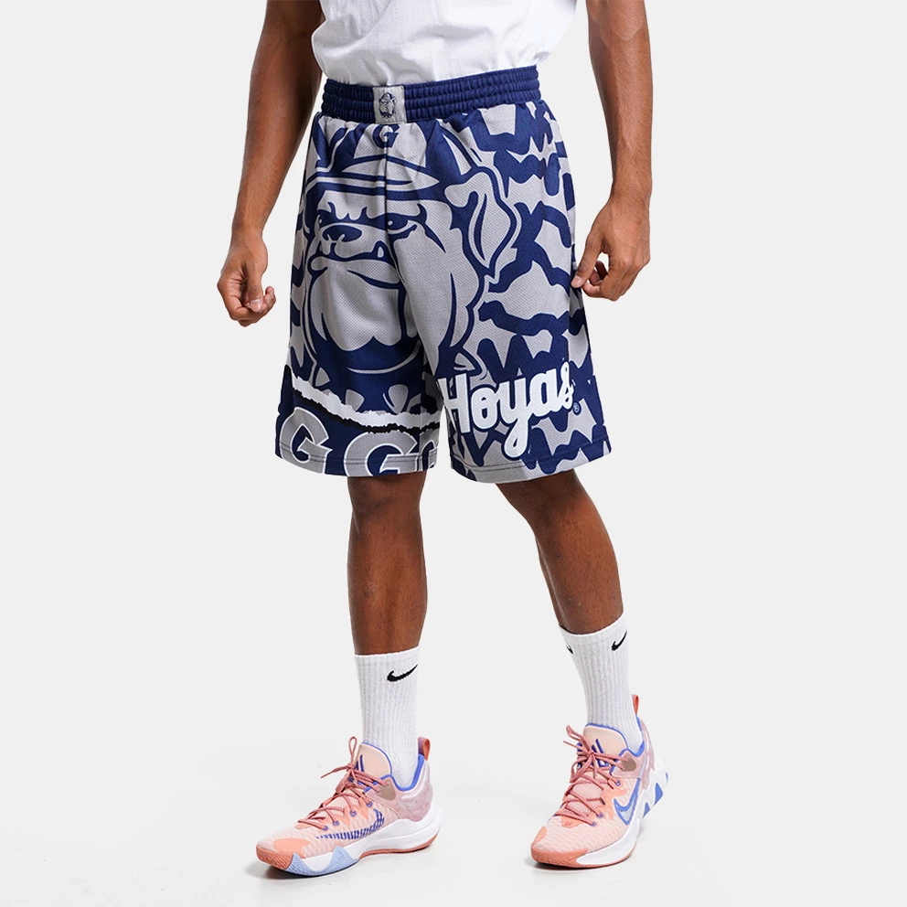 Mitchell & Ness Jumbotron 2.0 Sublimated Georgetown Hoyas Ανδρικό Σορτς Navy / Grey