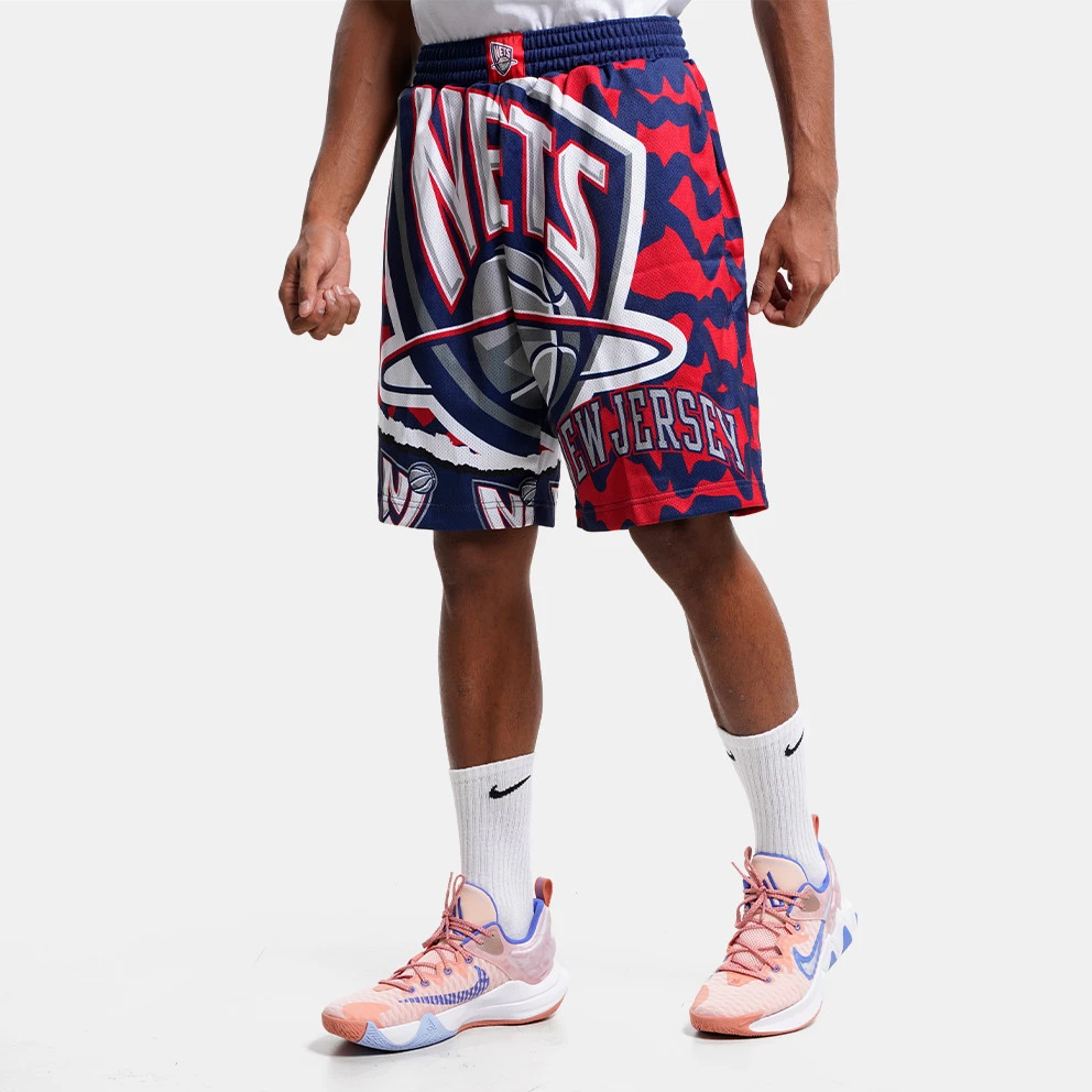 Mitchell & Ness Jumbotron 2.0 Sublimated Brooklyn Nets Ανδρικό Σορτς Navy / Red