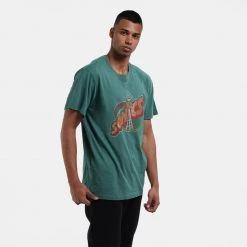 Mitchell & Ness NBA Seattle SuperSonics Legendary Slub Men's T-Shirt DARK GREEN