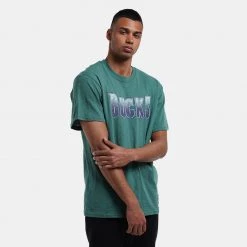 Mitchell & Ness NBA Milwaukee Bucks Legendary Slub Men's T-Shirt DARK GREEN