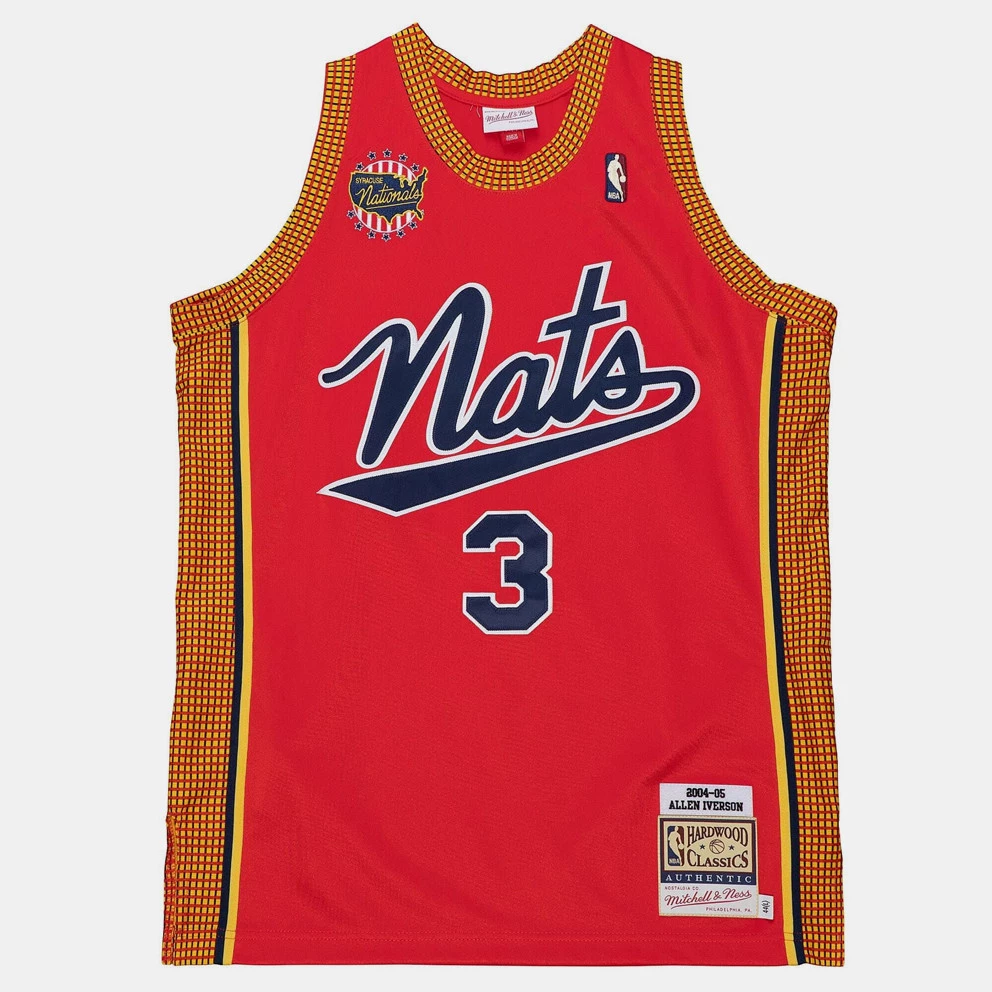 Mitchell & Ness Philadelphia 76ers 2004 Iverson Ανδρική Φανέλα Μπάσκετ Light Red