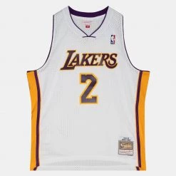 Mitchell & Ness Nba Alternate Jersey Lakers 2002 D WHITE