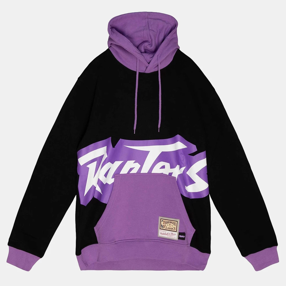 Mitchell & Ness NBA Big Face 5.0 Toronto Raptors Ανδρική Μπλούζα με Κουκούλα Black