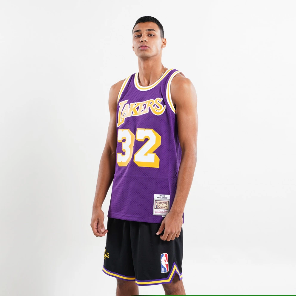 Mitchell & Ness ΝΒΑ Magic Johnson Los Angeles Lakers 1984-85 Swingman PURPLE