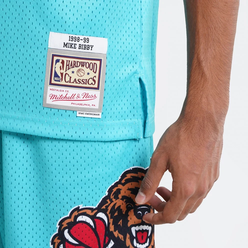 Mitchell & Ness NBA Mike Bibby Vancouver Grizzlies 1998-99 Swingman TURQUOISE - Image 5