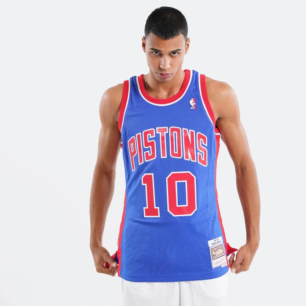 Mitchell & Ness NBA Dennis Rodman Detroit Pistons 1988-89 Swingman BLUE