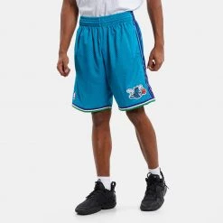 Mitchell & Ness Nba Swingman Charlotte Hornets 1999-00 Ανδρικό Σορτς για Μπάσκετ BLUE