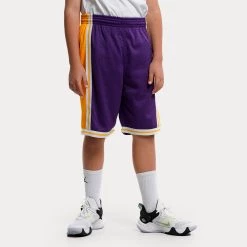 Mitchell & Ness Los Angeles Lakers Road Swingman Παιδικό Σόρτς Multi