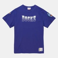 Mitchell & Ness NBA Team Origins Milwaukee Bucks Ανδρικό T-Shirt PURPLE