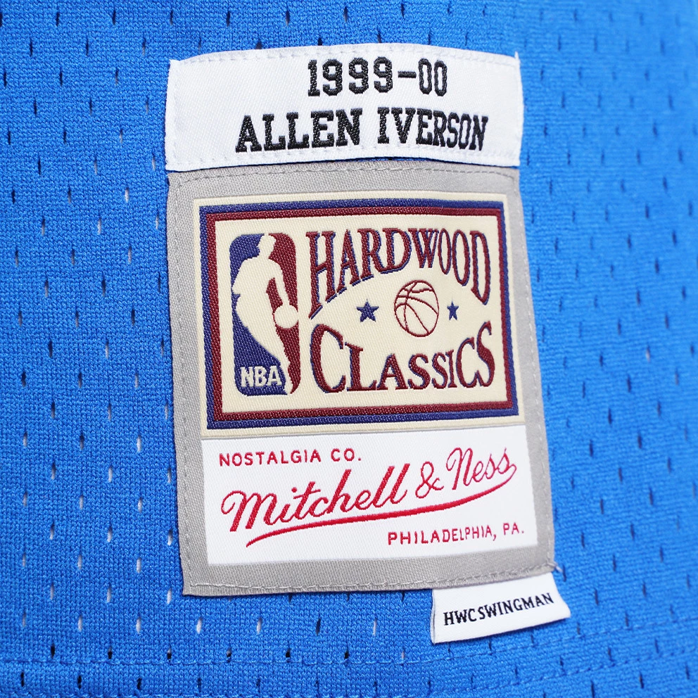 Mitchell & Ness NBA Allen Iverson Philadelphia 76ers Alternate 1999-00 HWC Swingman Jersey Royal - Image 3