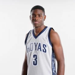 Mitchell & Ness Swingman Jersey Georgetown 1995 Allen Iverson Ανδρική Φανέλα CHROME