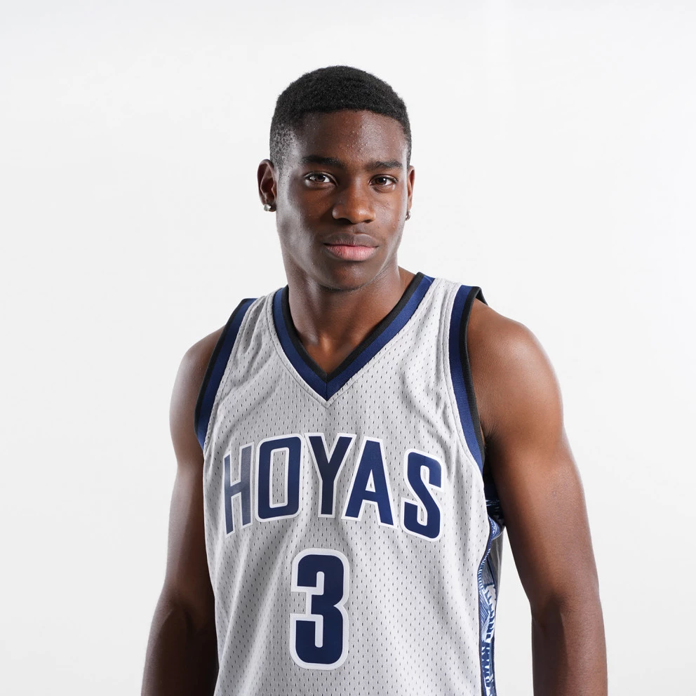 Mitchell & Ness Swingman Jersey Georgetown 1995 Allen Iverson Ανδρική Φανέλα CHROME - Image 6