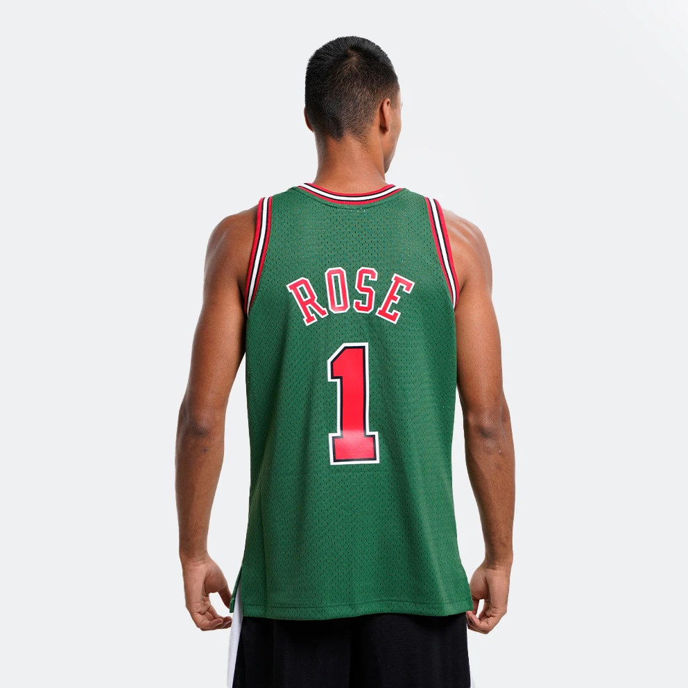Mitchell & Ness Swingman Jersey Ανδρική Αμάνικη Μπλούζα Chicago Bulls BUCKS GREEN - Image 2