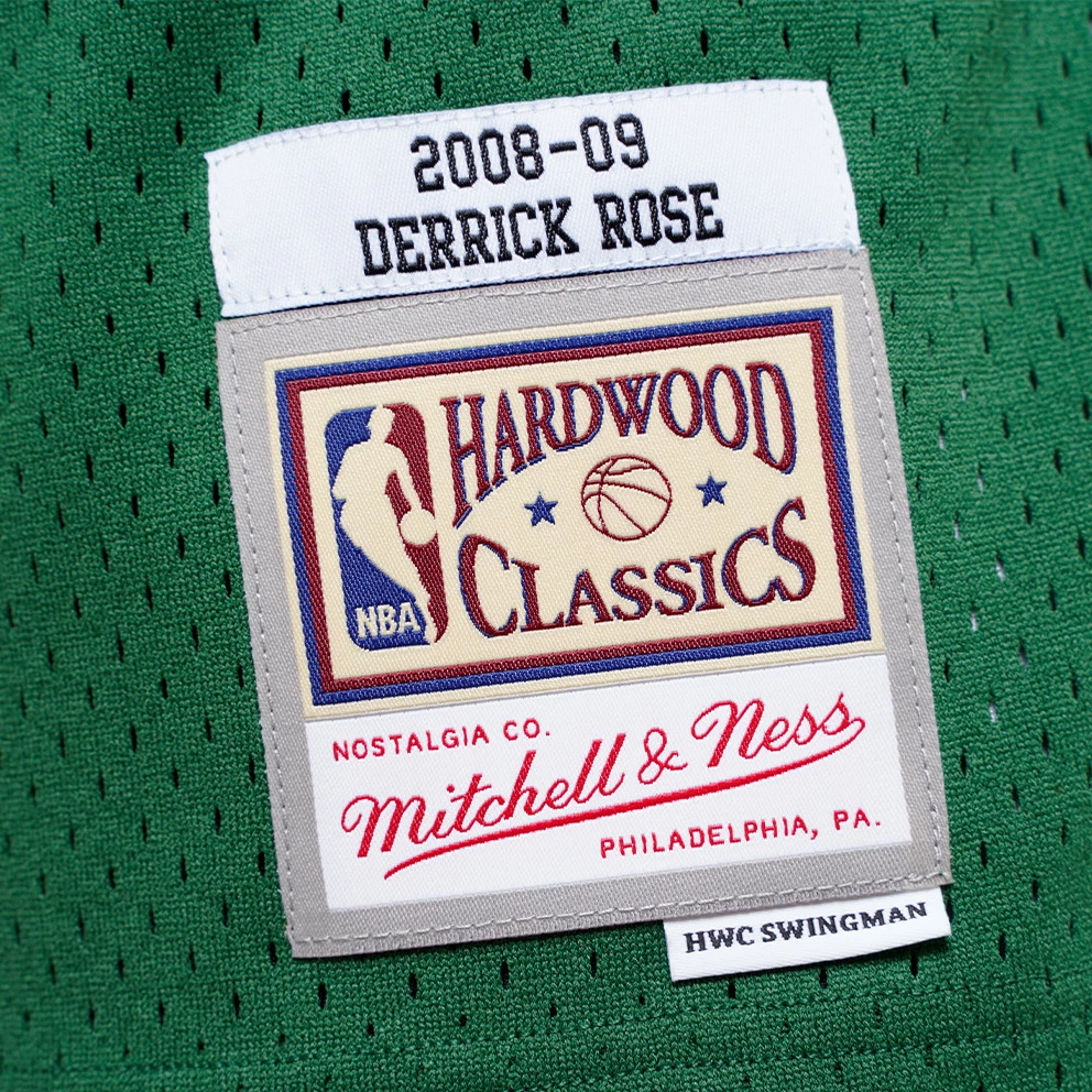Mitchell & Ness Swingman Jersey Ανδρική Αμάνικη Μπλούζα Chicago Bulls BUCKS GREEN - Image 5