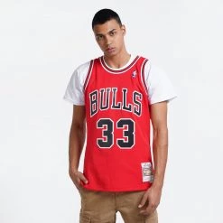 Mitchell & Ness ΝΒΑ Scottie Pippen Chicago Bulls Alternate 1997-98 Swingman Men's Jersey SCARLET