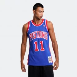 Mitchell & Ness Swingman Isiah Thomas Detroit Pistons 1988-1989 Ανδρική Φανέλα ROYAL