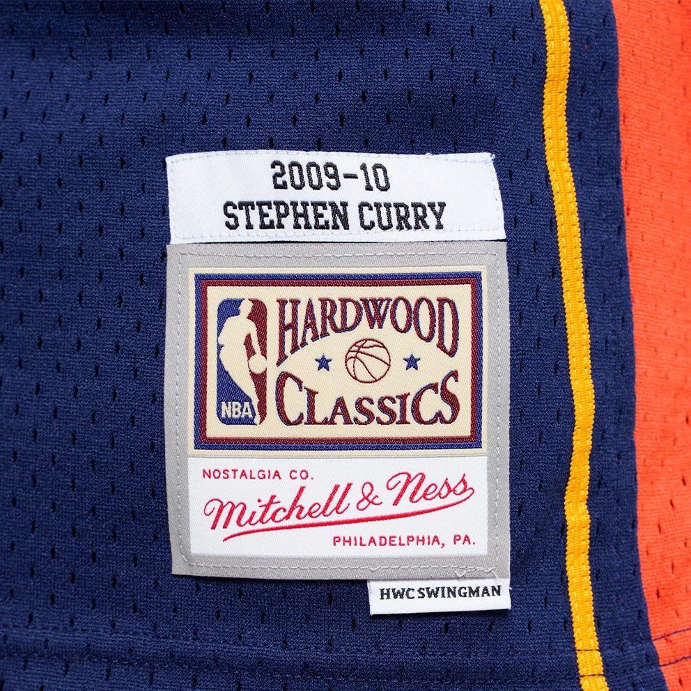 Mitchell & Ness Swingman Stephen Curry Golden State Warriors 2009-2010 Ανδρική Φανέλα NAVY - Image 5