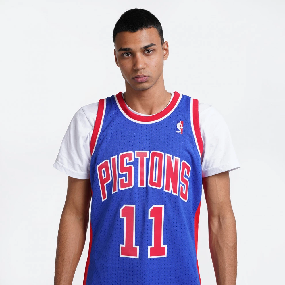 Mitchell & Ness Isaiah Thomas Detroit Pistons Swingman Men's Jersey Royal - Image 3