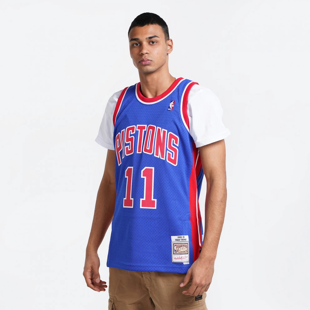 Mitchell & Ness Isaiah Thomas Detroit Pistons Swingman Men's Jersey Royal
