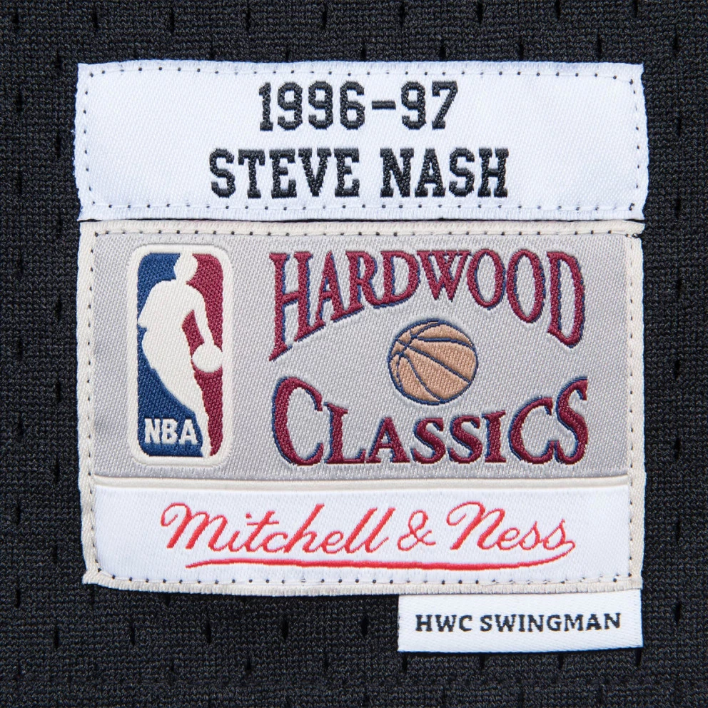 Mitchell & Ness NBA Phoenix Suns Steve Nash Ανδρικό Jersey BLACK / BLACK - Image 3