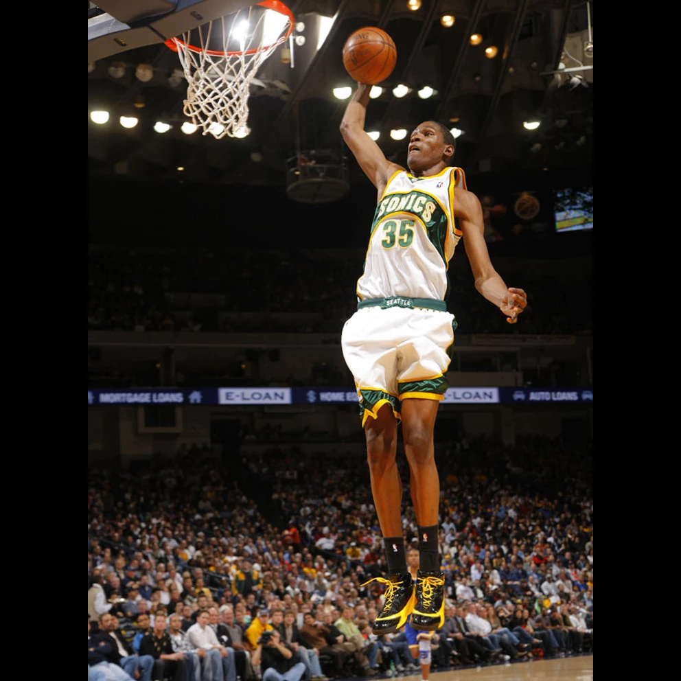 Mitchell & Ness ΝΒΑ Kevin Durant Seattle SuperSonics 2007-08 Swingman WHITE - Image 6