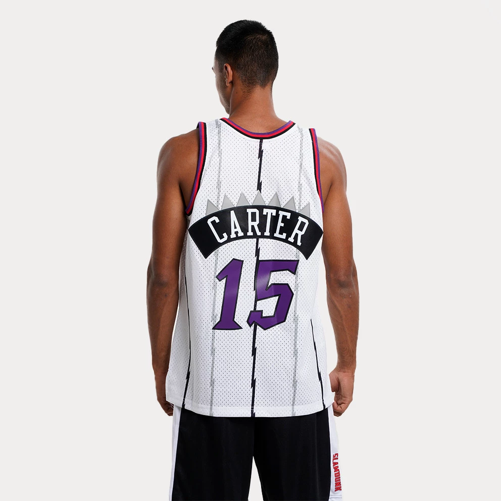 Mitchell & Ness Swingman Vince Carter Toronto Raptors 1998-1999 Ανδρική Φανέλα WHITE - Image 2