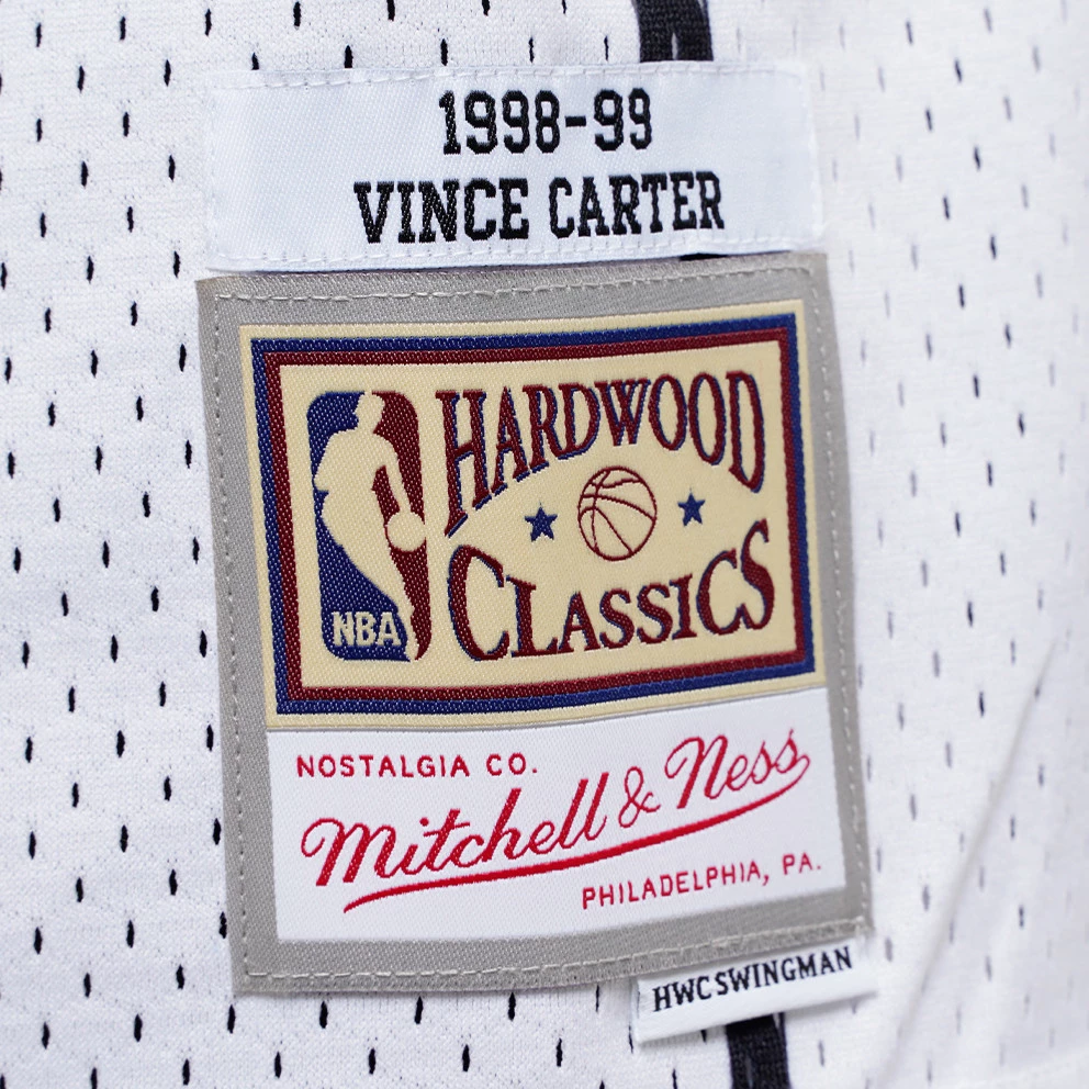 Mitchell & Ness Swingman Vince Carter Toronto Raptors 1998-1999 Ανδρική Φανέλα WHITE - Image 5