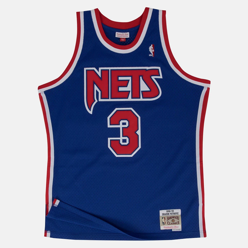 Mitchell & Ness NBA New Jersey Nets Drazen Petrovic Ανδρικό Jersey ROYAL