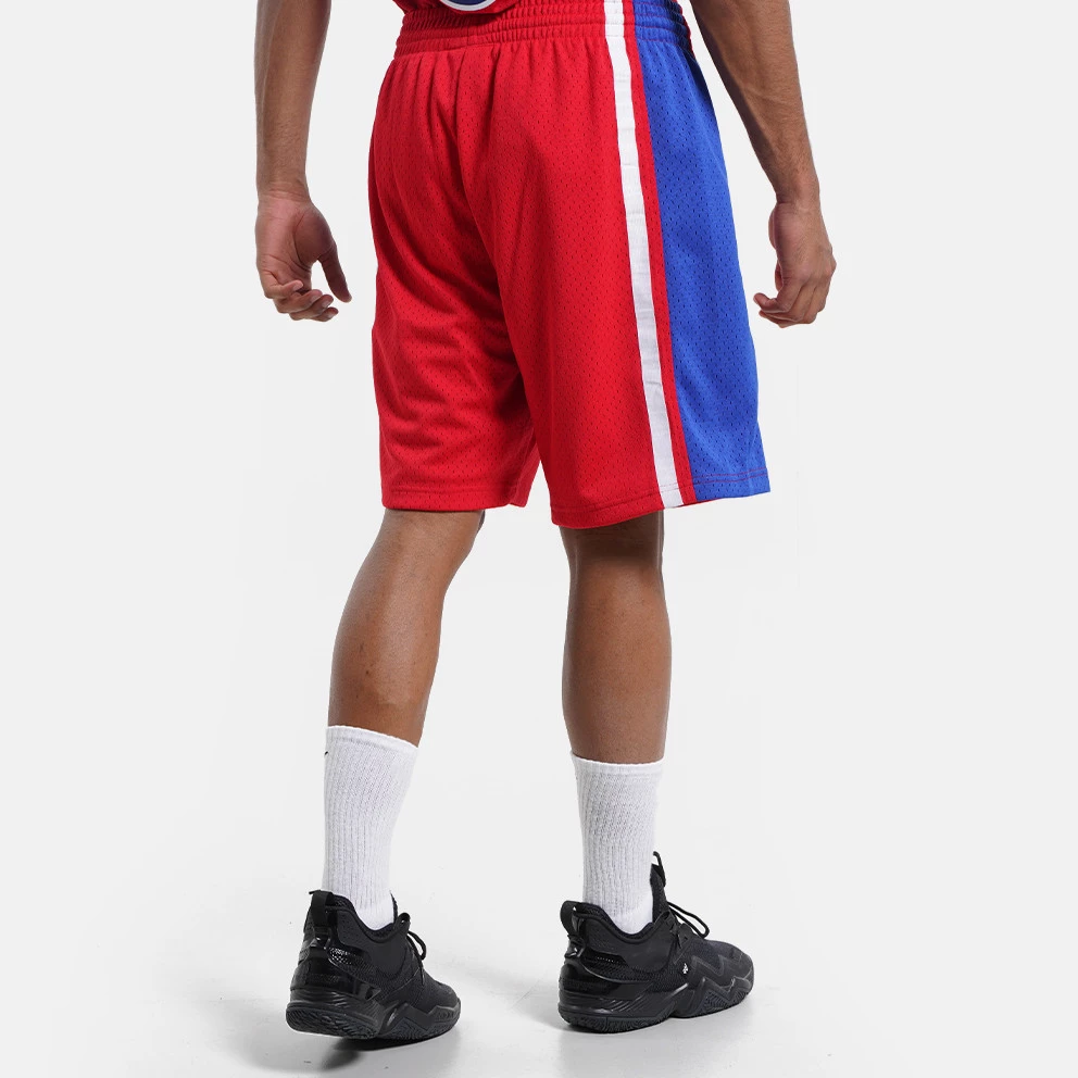 Mitchell & Ness NBA Philadelphia 76ers Road 1996-97 Swingman Men's Shorts Scarlet - Image 2
