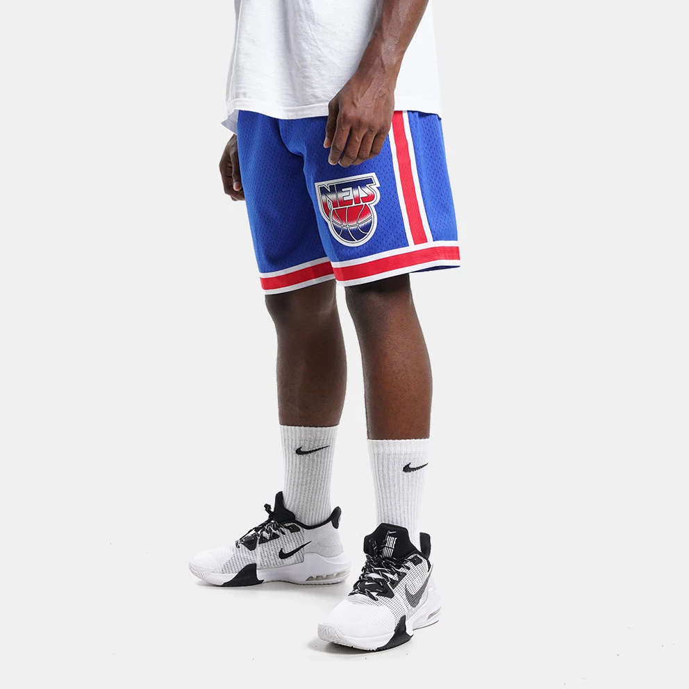 Mitchell & Ness NBA New Jersey Nets Road 1993-94 Swingman Σορτς ROYAL - Image 3