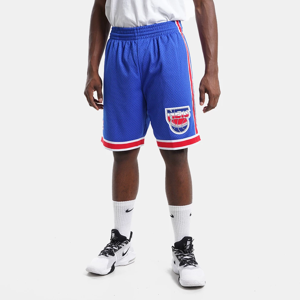 Mitchell & Ness NBA New Jersey Nets Road 1993-94 Swingman Σορτς ROYAL - Image 5