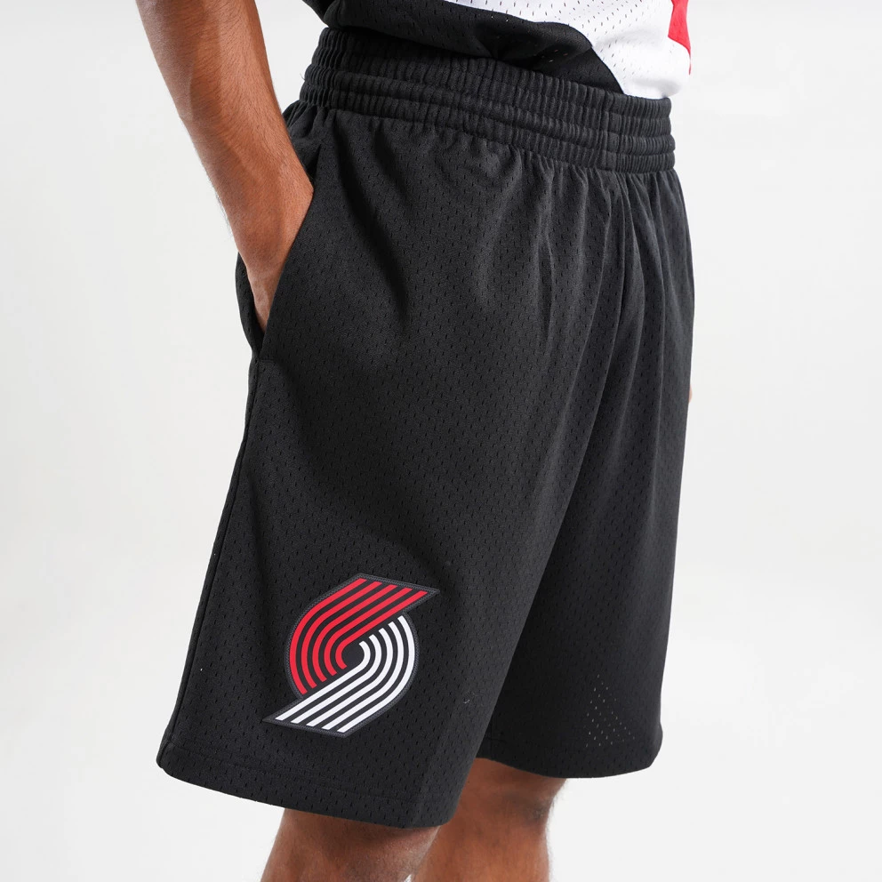 Mitchell & Ness Swingman Portland Trail Blazers 1999-00 Ανδρικό Σορτς για Μπάσκετ Black - Image 5